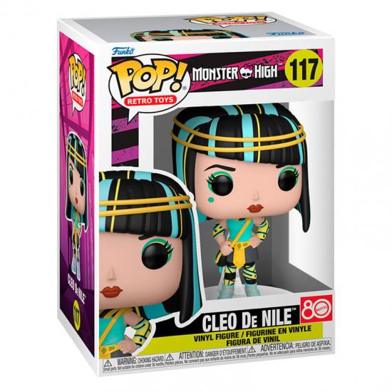 Ajándék ötlet  Retro Monster High Cleo De Nile #117   figura