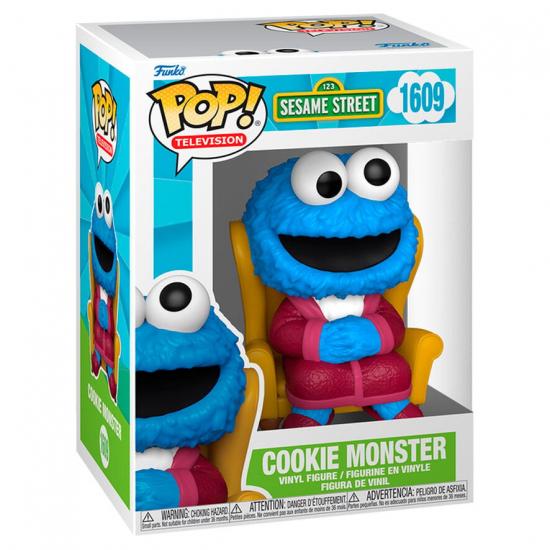 Ajándék ötlet  Television Sesame Street Cookie Monster #1609   figura