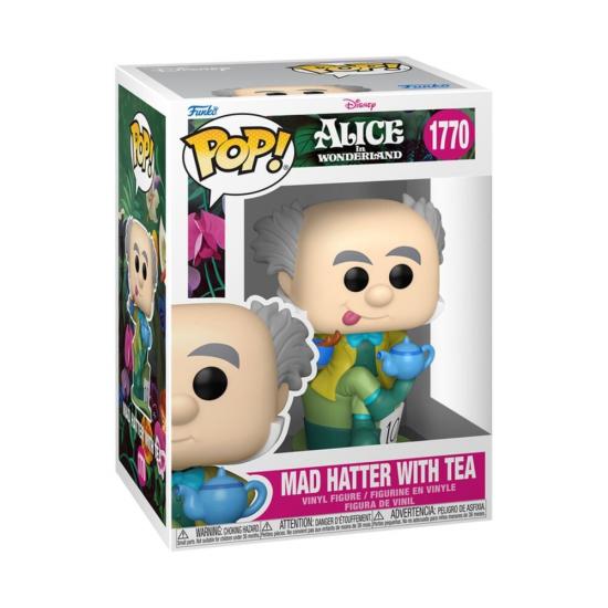 Ajándék ötlet  Disney Alice In Wonderland  Alíz csodaországban  Mad Hatter With Tea #1770   figura