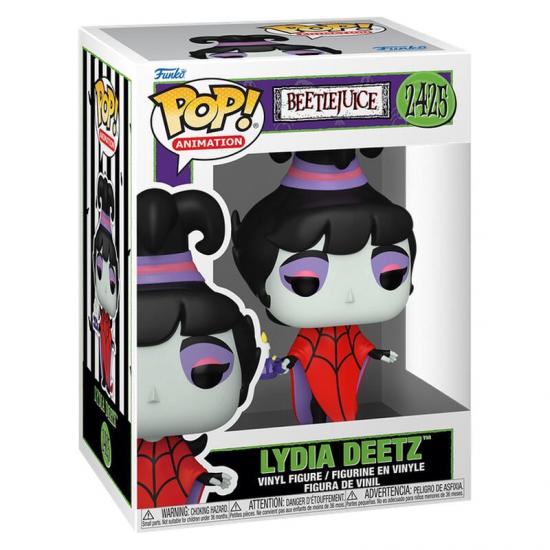 Ajándék ötlet  Animation Kísértethistória Beetlejuice Lydia Deetz #2425   figura
