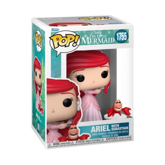 Ajándék ötlet  Disney  Ariel a Kis hableány  Ariel with Sebastian #1755   figura