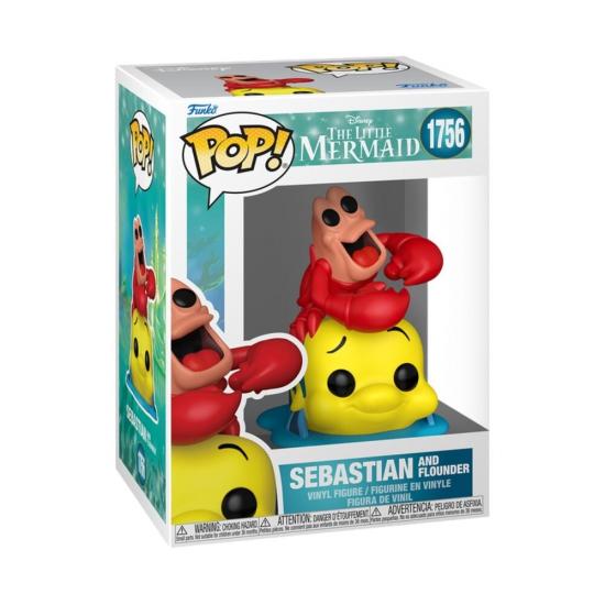 Ajándék ötlet  Disney  Ariel a Kis hableány   Sebastian and Flounder #1756   figura