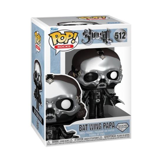 Ajándék ötlet  Music & Rocks Ghost Bat Wing Papa Diamond #512   figura