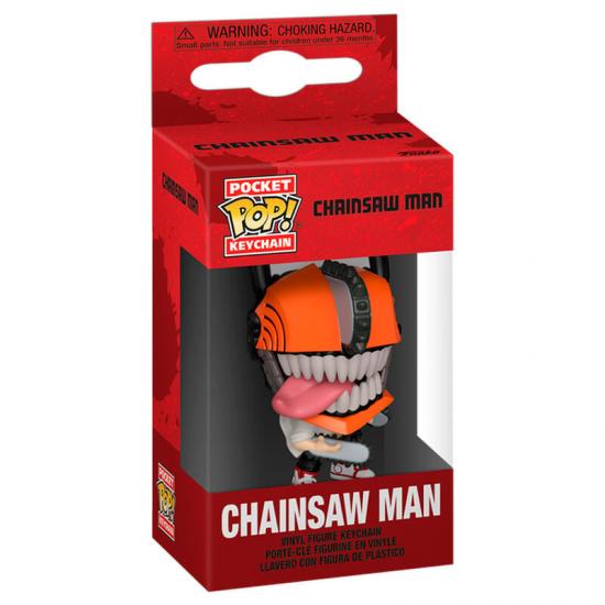 Ajándék ötlet  Pocket ! kulcstartó Chainsaw Man  Chainsaw Man