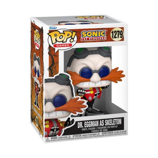 Ajándék ötlet  Video & Games Sonic The Hedgehog Dr. Eggman as Skeleton #1279   figura