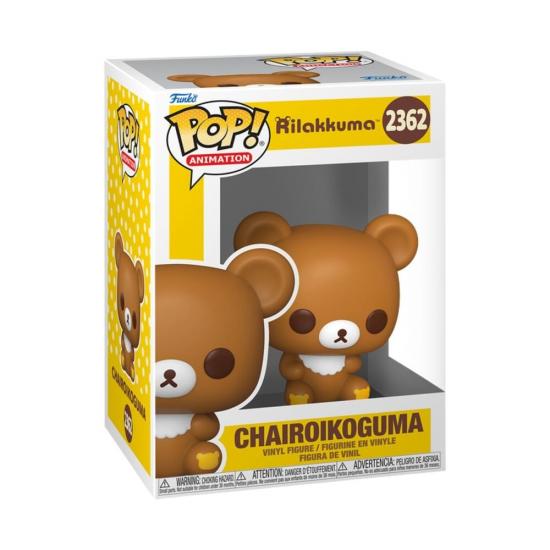 Ajándék ötlet  Animations & CartonsRilakkuma Chairoikoguma #2362   figura