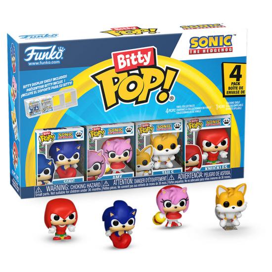 Ajándék ötlet  Bitty ! Sonic The Hedgehog v2 4dbos figura szett