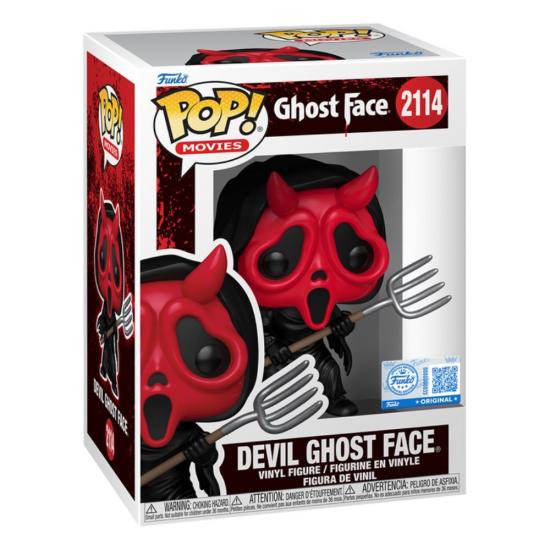 Ajándék ötlet  Pop Movies Ghost Face Devil Ghost Face Exclusive #2114   figura