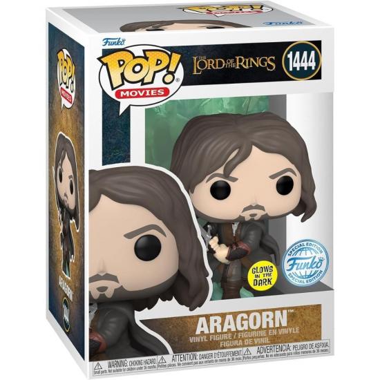 Ajándék ötlet  Pop Movies Gyűrűk ura   The Lord Of The Rings Aragorn Exclusive #1444   figura
