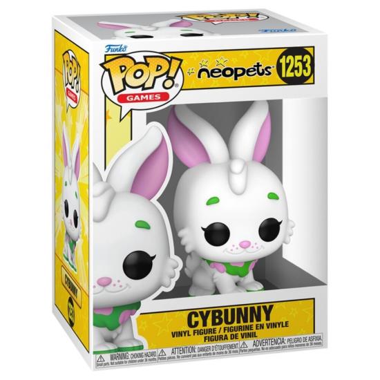 Ajándék ötlet  Video & Games Neopets Cybunny #1253   figura