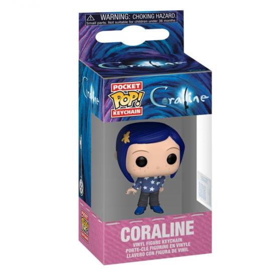 Ajándék ötlet  Pocket ! kulcstartó Coraline