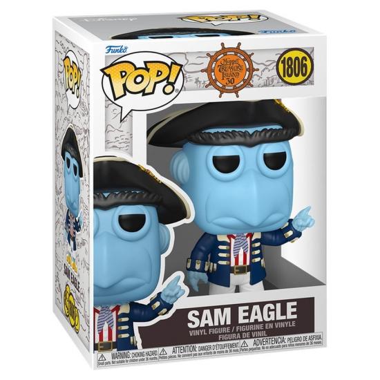 Ajándék ötlet  The Muppet Treasure Island Sam Eagle #1806  m figura