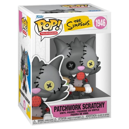 Ajándék ötlet  Television The Simpsons Patchwork Scratchy #1946   figura