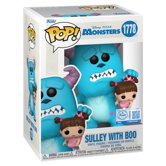 Ajándék ötlet  Disney Pixar Monsters Inc Sulley with Boo Exclusive #1778   figura