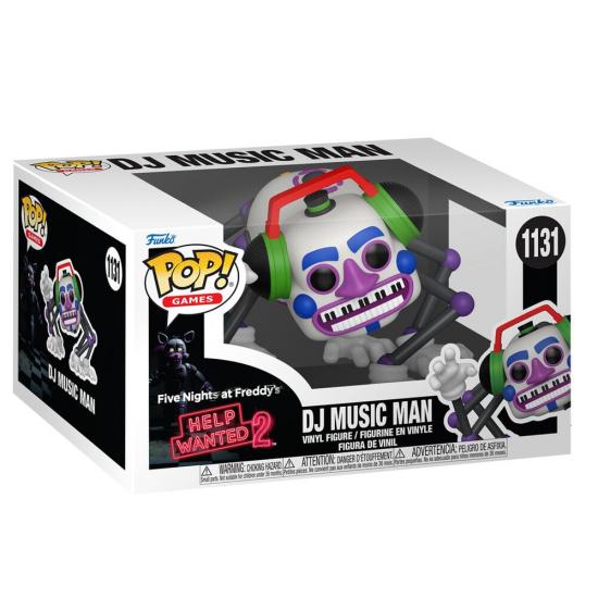 Ajándék ötlet  Video & Games Five Nights at Freddys Help Wanted 2 DJ Music Man #1131   figura