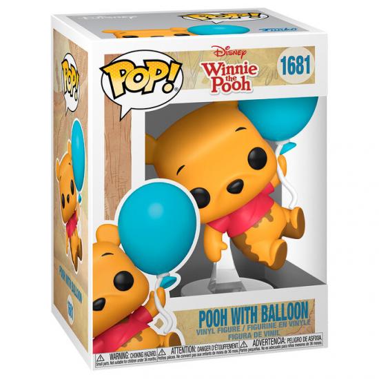 Ajándék ötlet  Disney Winnie the Pooh with Balloon  Micimackó lufival #1681   figura
