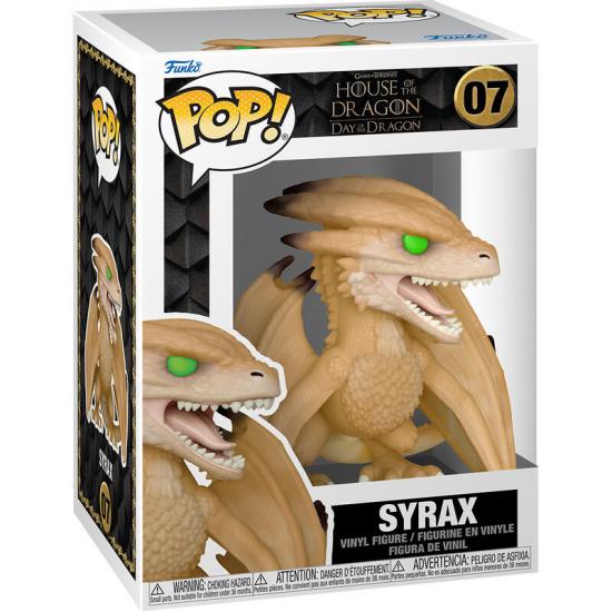 Ajándék ötlet  Game of Thrones House of the Dragon Syrax #07   figura