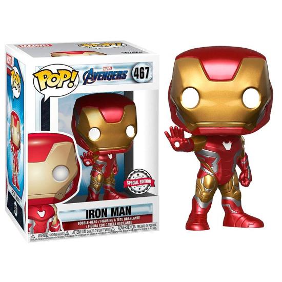 Ajándék ötlet  Marvel Avengers Endgame Iron Man  Vasember Exclusive #467   figura