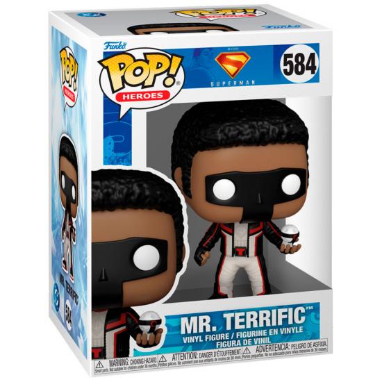 Ajándék ötlet  DC Comics Superman Mr. Terrific #584   figura