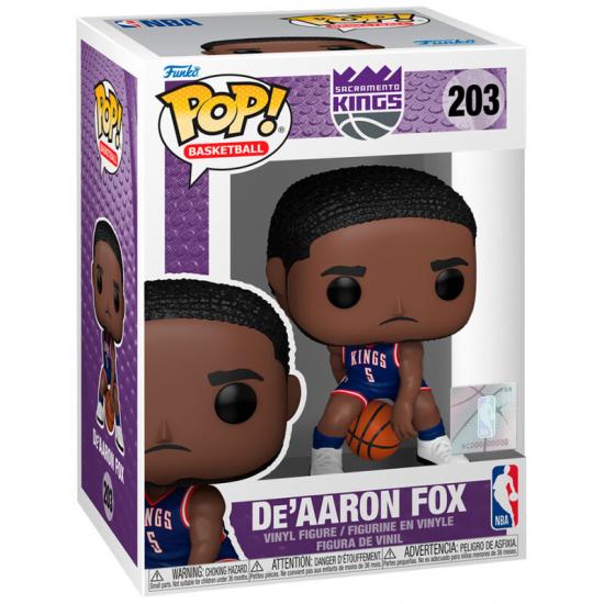 Ajándék ötlet  NBA Sacramento Kings De Aaron Fox #203   figura