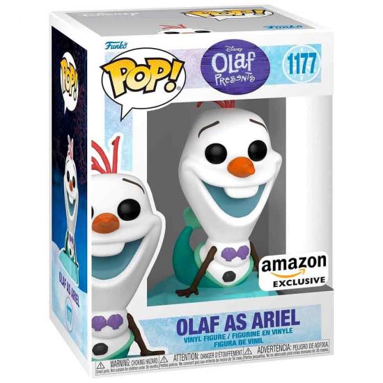 Ajándék ötlet  Disney Olaf Present  Olaf as Ariel Exclusive #1177   figura