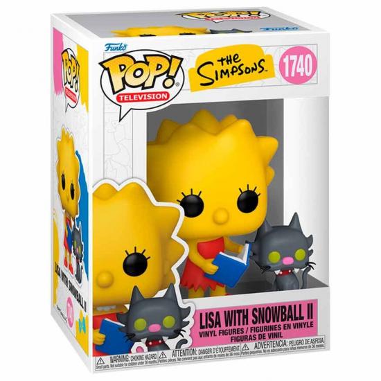 Ajándék ötlet  Television The Simpsons Lisa with Snowball II #1740   figura