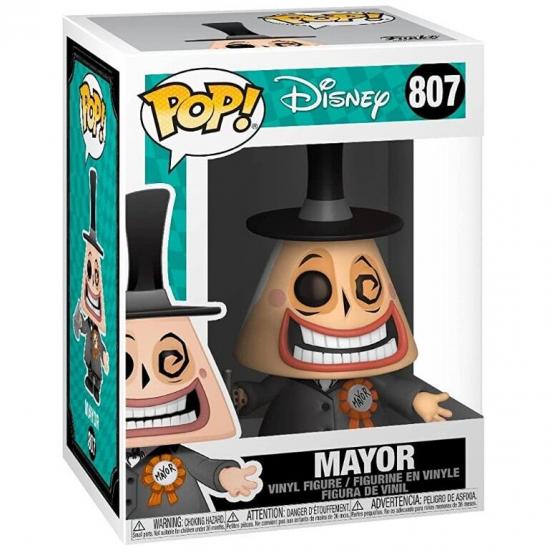 Ajándék ötlet  Disney Nightmare Before Christmas Mayor with Megaphone #807   figura