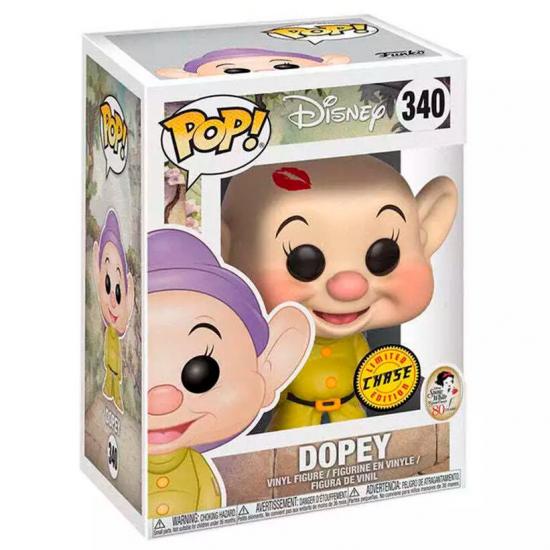 Ajándék ötlet  Disney Snow White and the Seven Dwarfs Hófehérke és a hét törpe Dopey Chase #340   figura