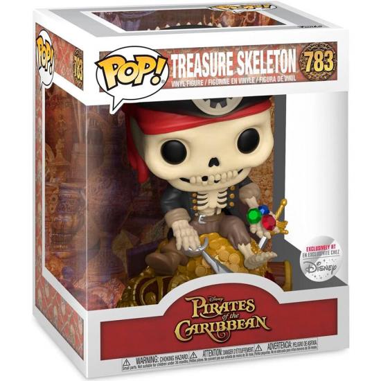 Ajándék ötlet  Movies Deluxe Pirates of the Caribbean Treasure Skeleton Exclusive #783  15 cm figura
