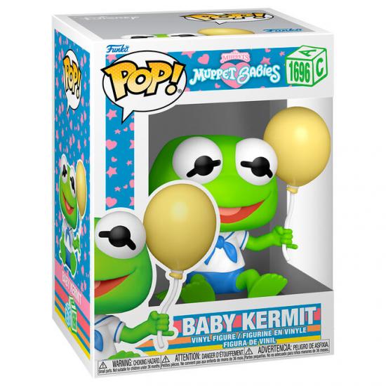 Ajándék ötlet  Muppet Babies Baby Kermit #1696   figura