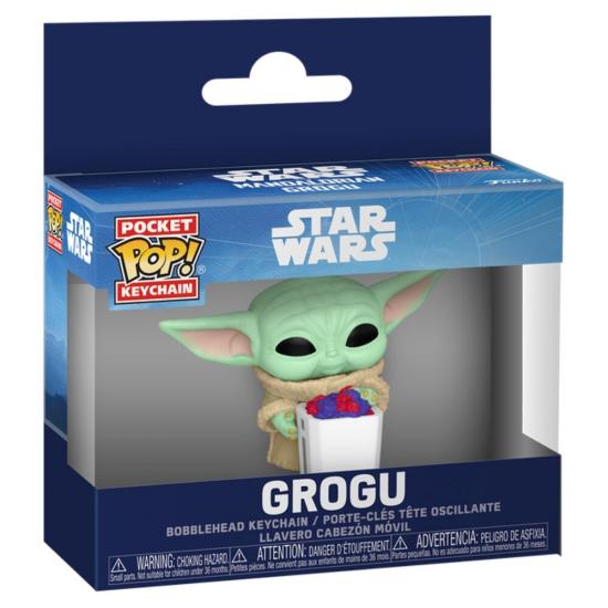 Ajándék ötlet  Pocket ! Star Wars: The Mandalorian & Grogu  Grogu kulcstartó