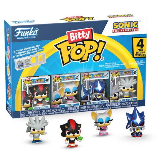 Ajándék ötlet  Bitty ! Sonic The Hedgehog 4dbos figura szett